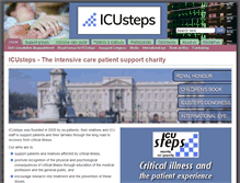 Tablet Screenshot of icusteps.org